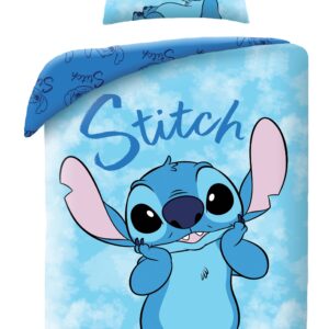 Halantex Bavlněné povlečení 140x200 + 70x90 cm - Lilo a Stitch "Roztomilý Stitch"