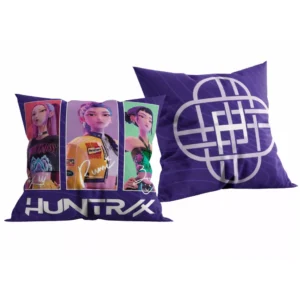 Halantex Dekorační polštářek 40x40 cm - K-Pop Demon Hunters "Trio"