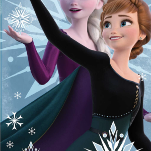 Jerry Fabrics Bavlněná froté osuška 70x140 cm - Frozen 2 "Snowflake 03"
