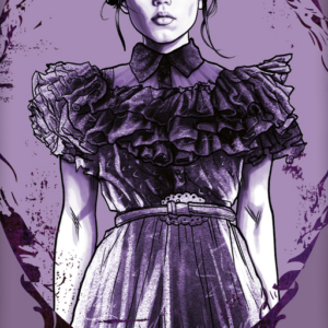Jerry Fabrics Bavlněná froté  osuška 70x140 cm - Wednesday "Purple"
