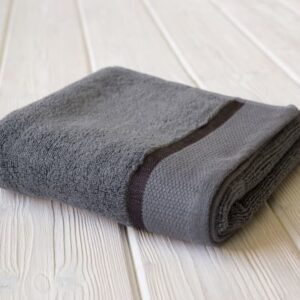 Jerry Fabrics Bavlněný froté ručník COLOR 50x100 cm - Tmavě šedá