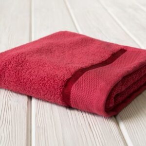 Jerry Fabrics Bavlněný froté ručník COLOR 50x100 cm - Tmavě vínová