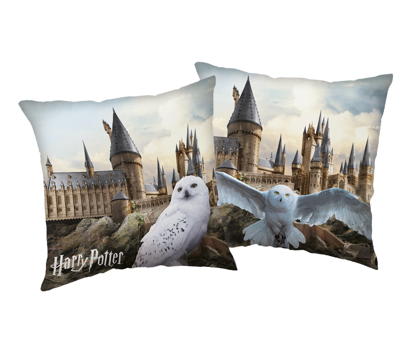 Jerry Fabrics Dekorační polštářek 40x40 cm - Harry Potter "Hedwig 02"