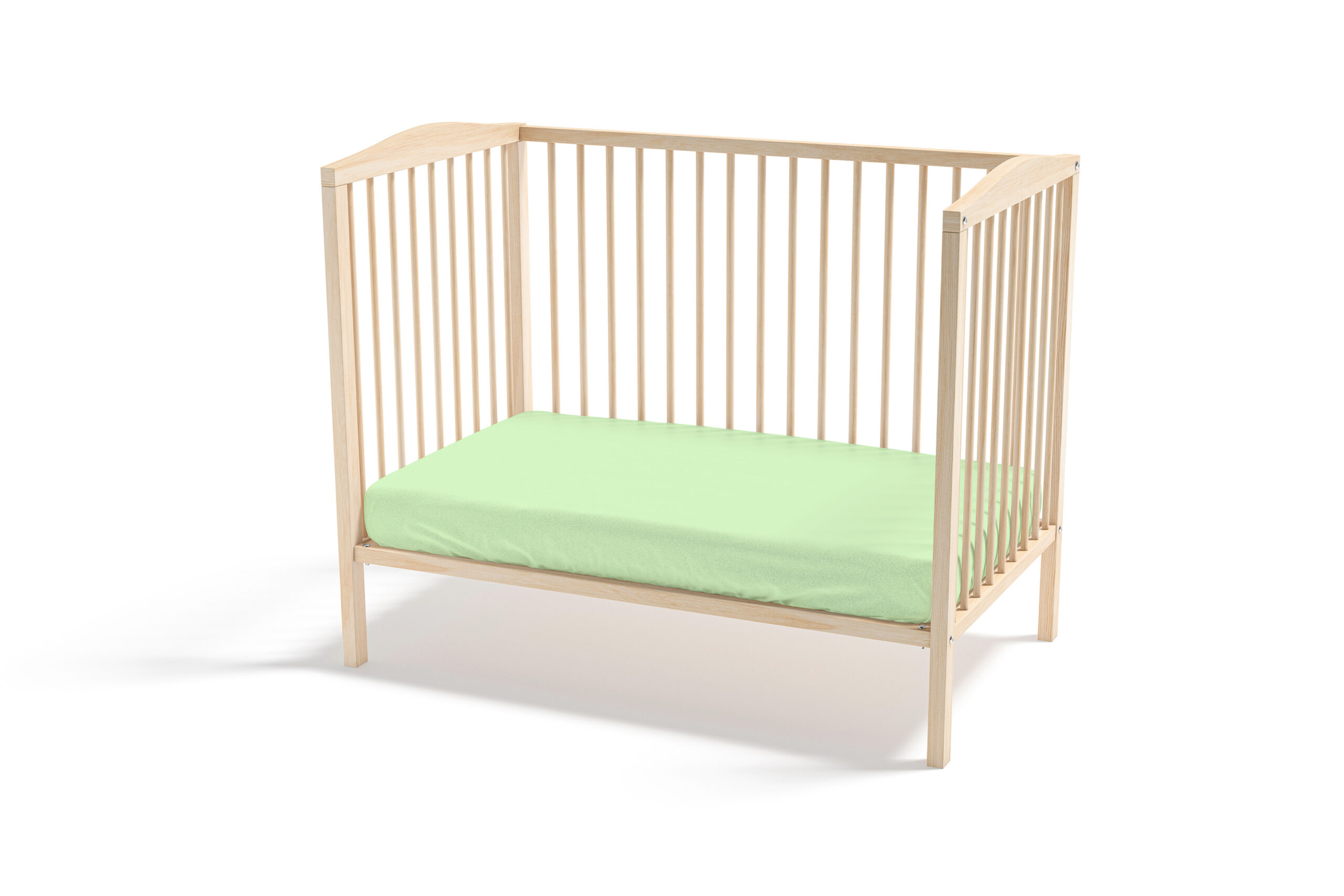 Profod Prostěradlo FROTÉ COMFORT do postýlky 70x140 cm - Zelená