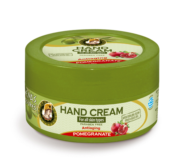 Athena's Treasures Anti-aging krém na ruce s olivovým olejem a extraktem z granátového jablka (75 ml)