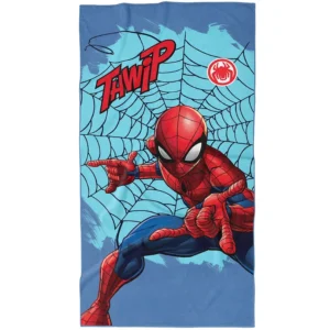 Carbotex Bavlněná froté osuška 70x140 cm - Spider-man "Vrací úder"