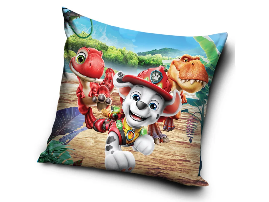 Carbotex Povlak na polštářek 40x40 cm - Tlapková patrola Dino v akci