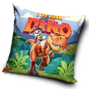 Carbotex Povlak na polštářek 40x40 cm - Tlapková patrola Kamarád T-Rex