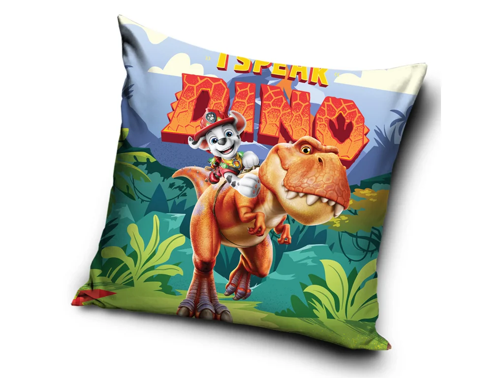 Carbotex Povlak na polštářek 40x40 cm - Tlapková patrola Kamarád T-Rex