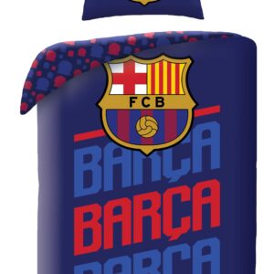 Halantex Bavlněné povlečení 140x200 + 70x90 cm - FC Barcelona "Barca"