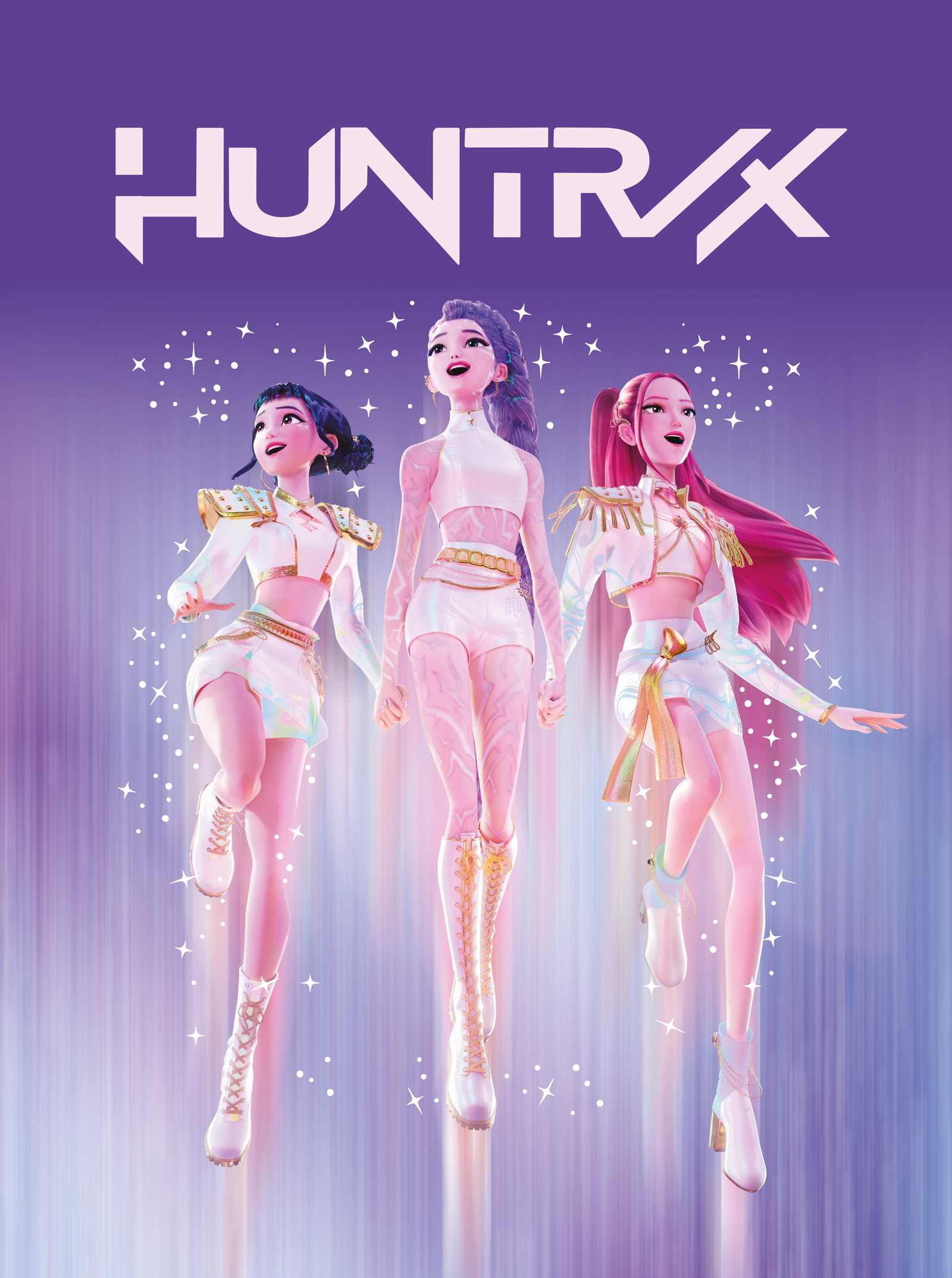 Halantex Deka fleecová 130x160 cm - K-Pop Demon Hunters "Stars"