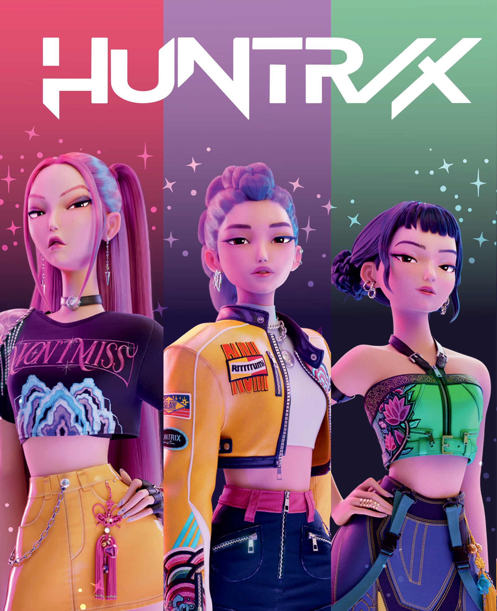 Halantex Deka fleecová 130x160 cm - K-Pop Demon Hunters "Trio"