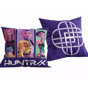 Halantex Dekorační polštářek 40x40 cm - K-Pop Demon Hunters "Trio"