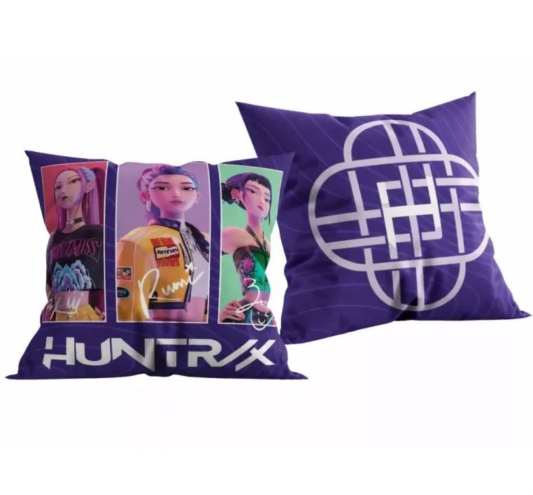 Halantex Dekorační polštářek 40x40 cm - K-Pop Demon Hunters "Trio"