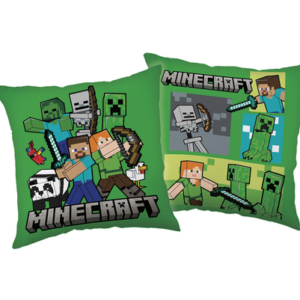 Jerry Fabrics Dekorační polštářek 40x40 cm - Minecraft "Life"