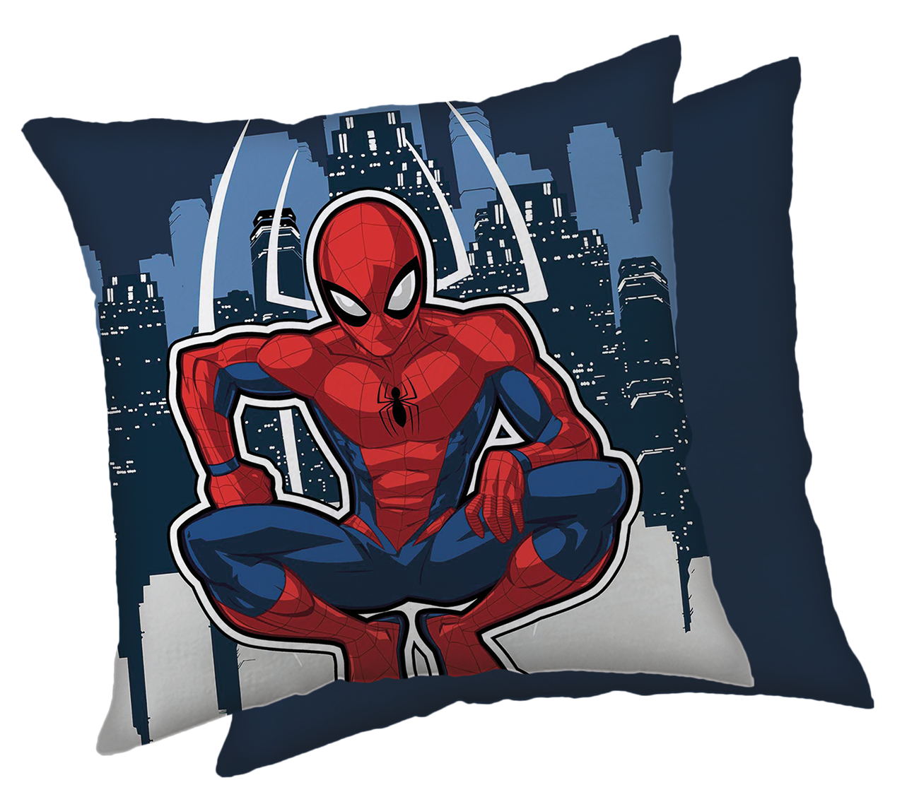 Jerry Fabrics Dekorační polštářek 40x40 cm - Spider-Man "Blue 07"