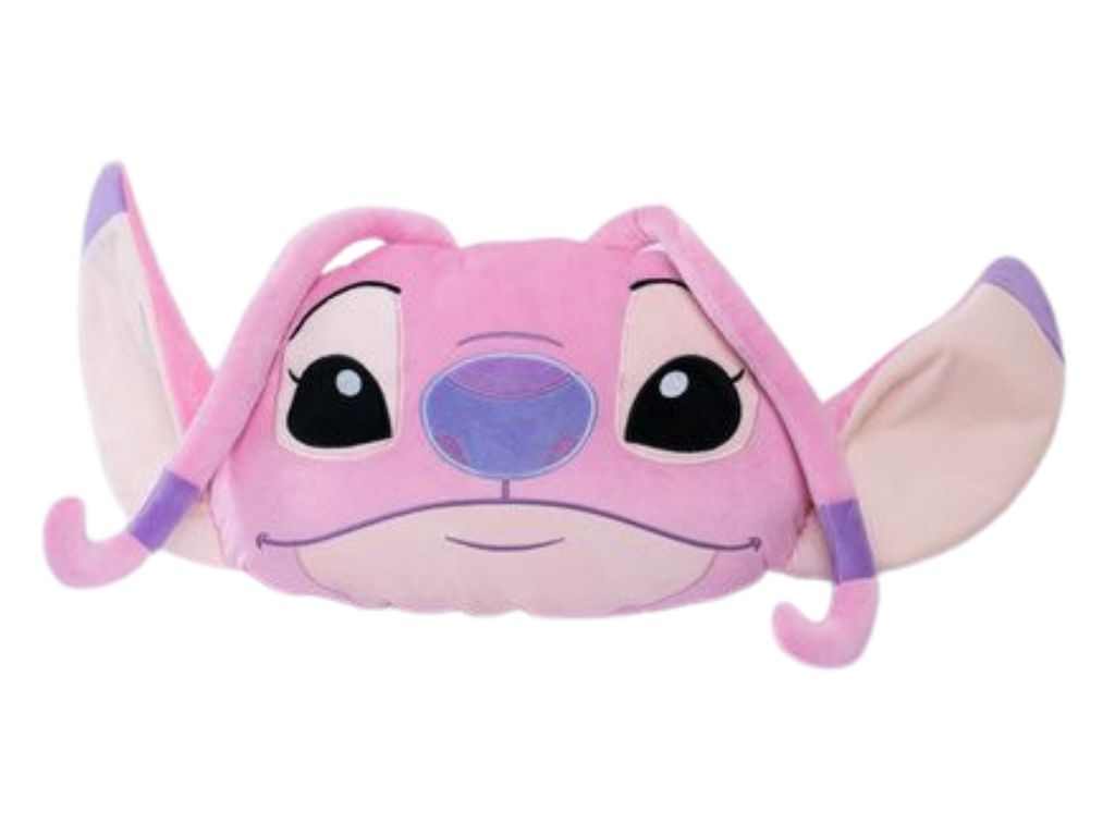 Jerry Fabrics Tvarovaný polštářek - Lilo and Stitch "Angel Pink"