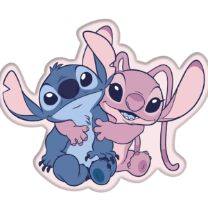 Jerry Fabrics Tvarovaný polštářek - Lilo and Stitch "Hug"
