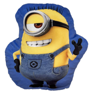 Jerry Fabrics Tvarovaný polštářek - Mimoni "Carl"