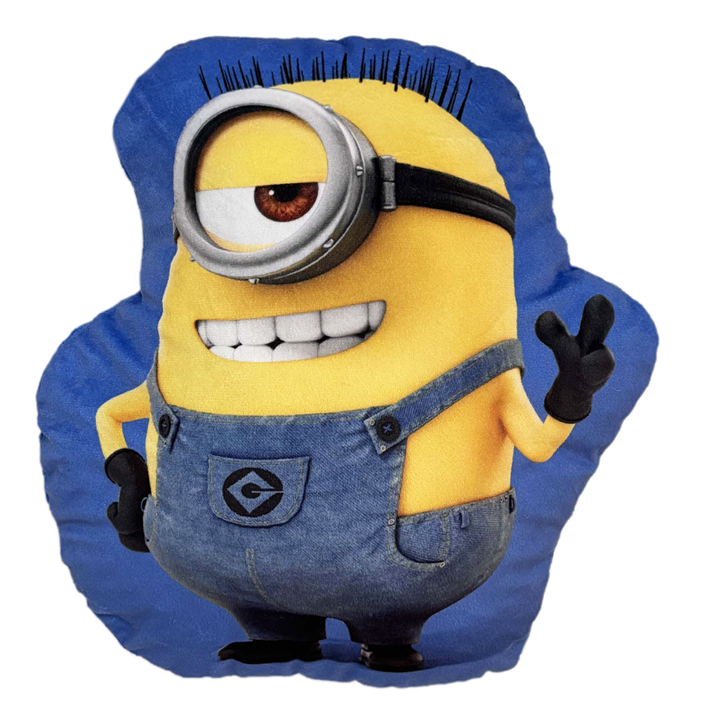 Jerry Fabrics Tvarovaný polštářek - Mimoni "Carl"