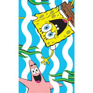 TipTrade Bavlněný froté ručníček 30x50 cm - Sponge Bob Zábava v moři