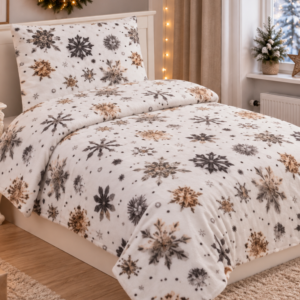 Jahu Povlečení mikroplyš 140x200 + 70x90 cm - Nord flake