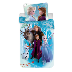 Jerry Fabrics Bavlněné povlečení 140x200+70x90 cm - Frozen 2 Family
