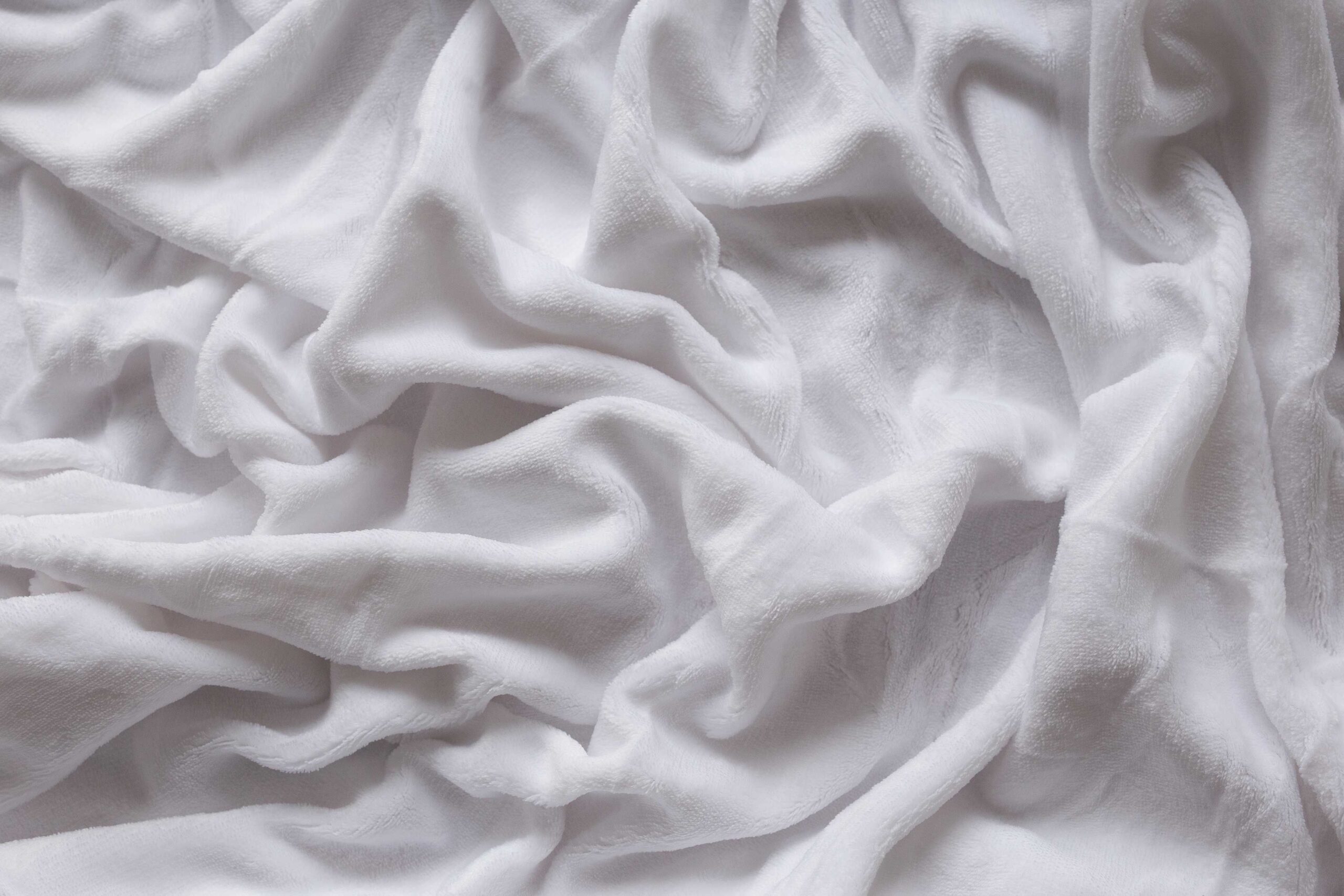 Jerry Fabrics Hřejivé prostěradlo mikroflanel 90x200 cm - Bílá