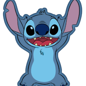 Jerry Fabrics Tvarovaný polštářek - Lilo and Stitch 01
