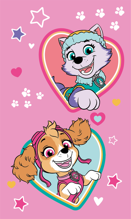 Jerry Fabrics Bavlněný froté ručníček 30x50 cm - Tlapková patrola "Sweet Paws"