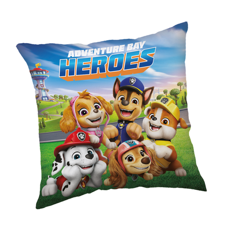 Jerry Fabrics Dekorační polštářek 40x40 cm - Tlapková patrola "Heroes"