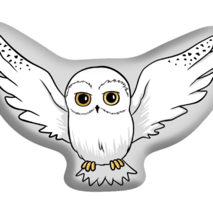 Jerry Fabrics Tvarovaný polštářek - Harry Potter "Flying Hedwig"