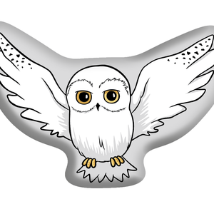 Jerry Fabrics Tvarovaný polštářek - Harry Potter "Flying Hedwig"