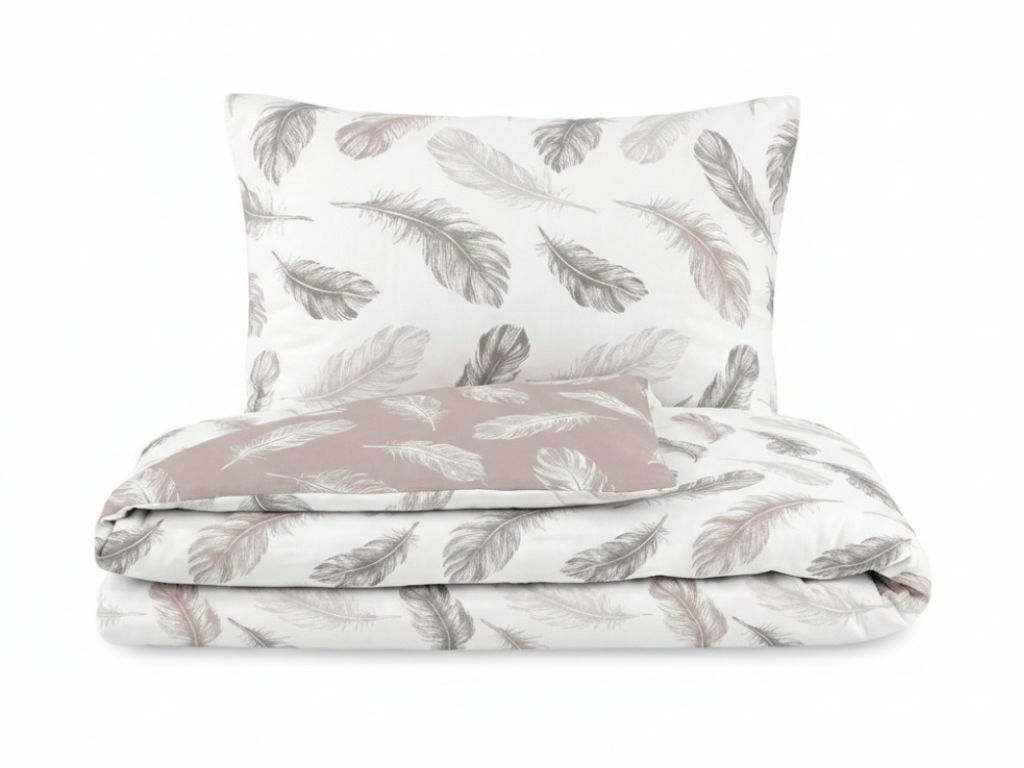 Kvalitex Bavlněné povlečení NORDIC COLLECTION 140x200 + 70x90 cm - SHELBY