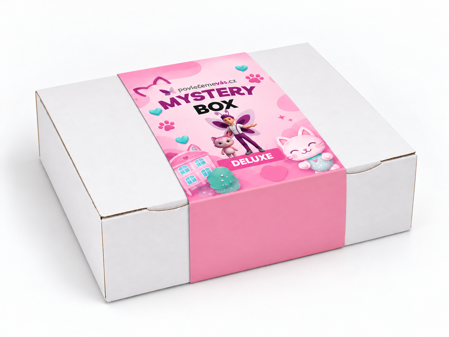 Mystery Box DELUXE pro fanoušky Gabby's Dollhouse