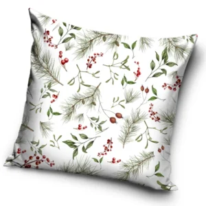 TipTrade Vánoční povlak na polštářek 45x45 cm - Zimní vůně lesa